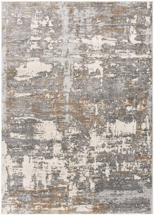 Sardini Abstract Contemporary Grey Rug
