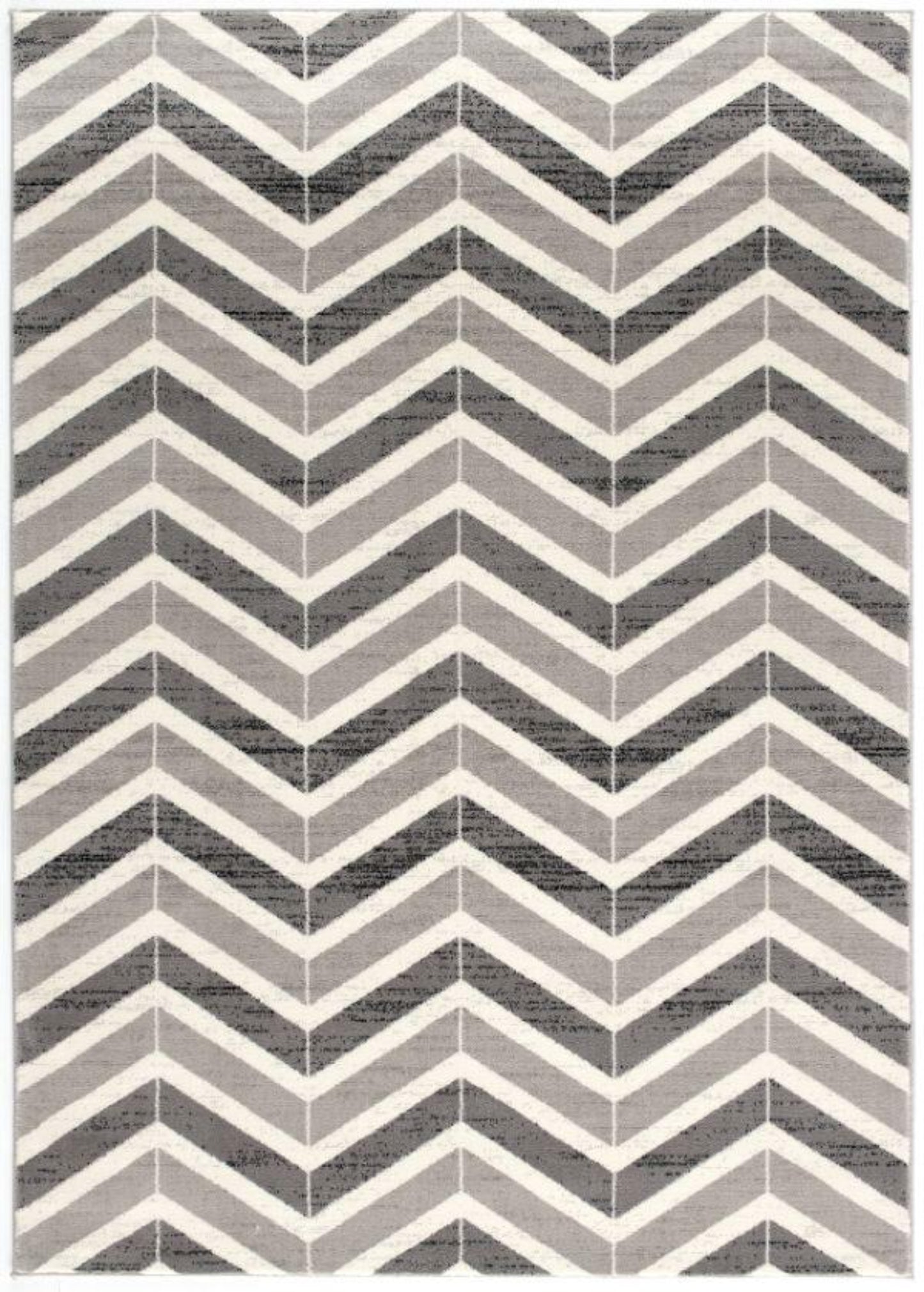 Montage Geometric Wave Grey Rug