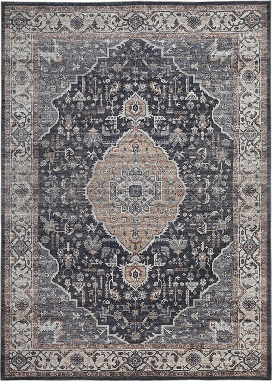 Emir Persian Navy Blue Rug