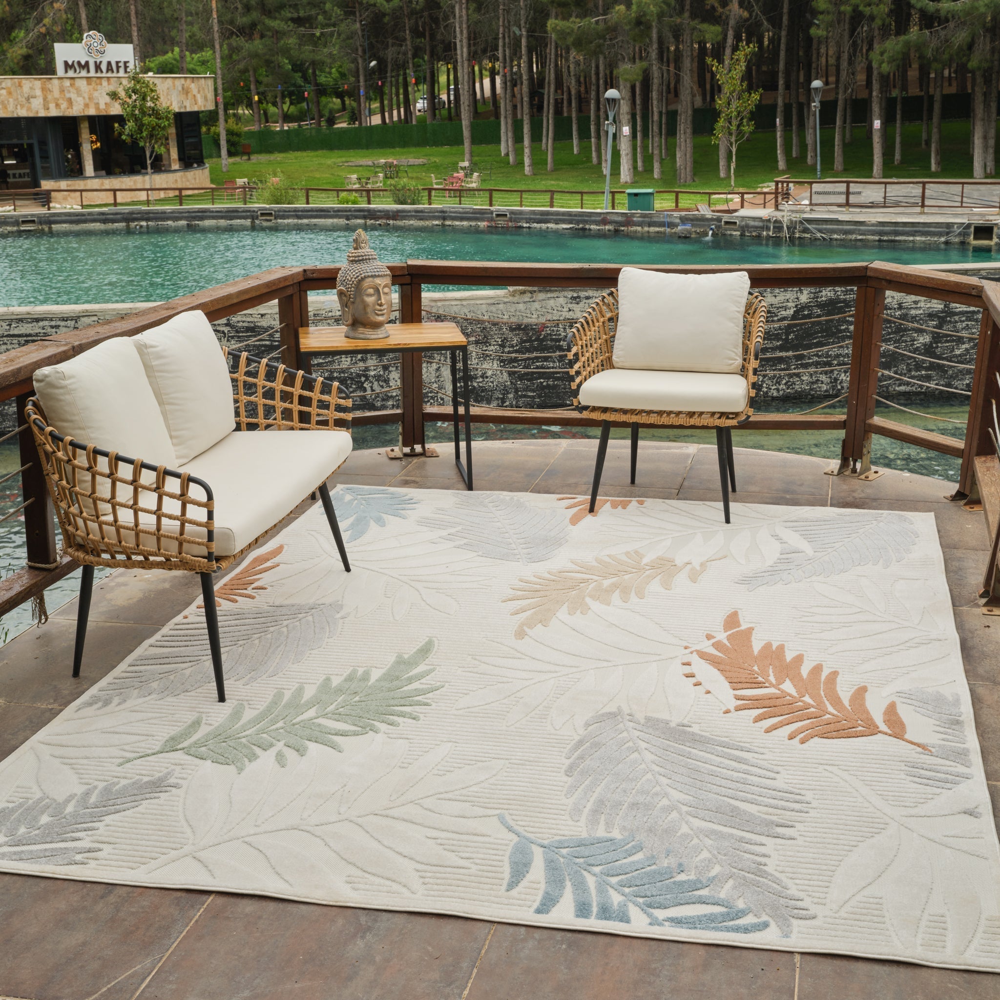 Natural Color Outdoor Rug Colorful Outdoor Rugs for Garden