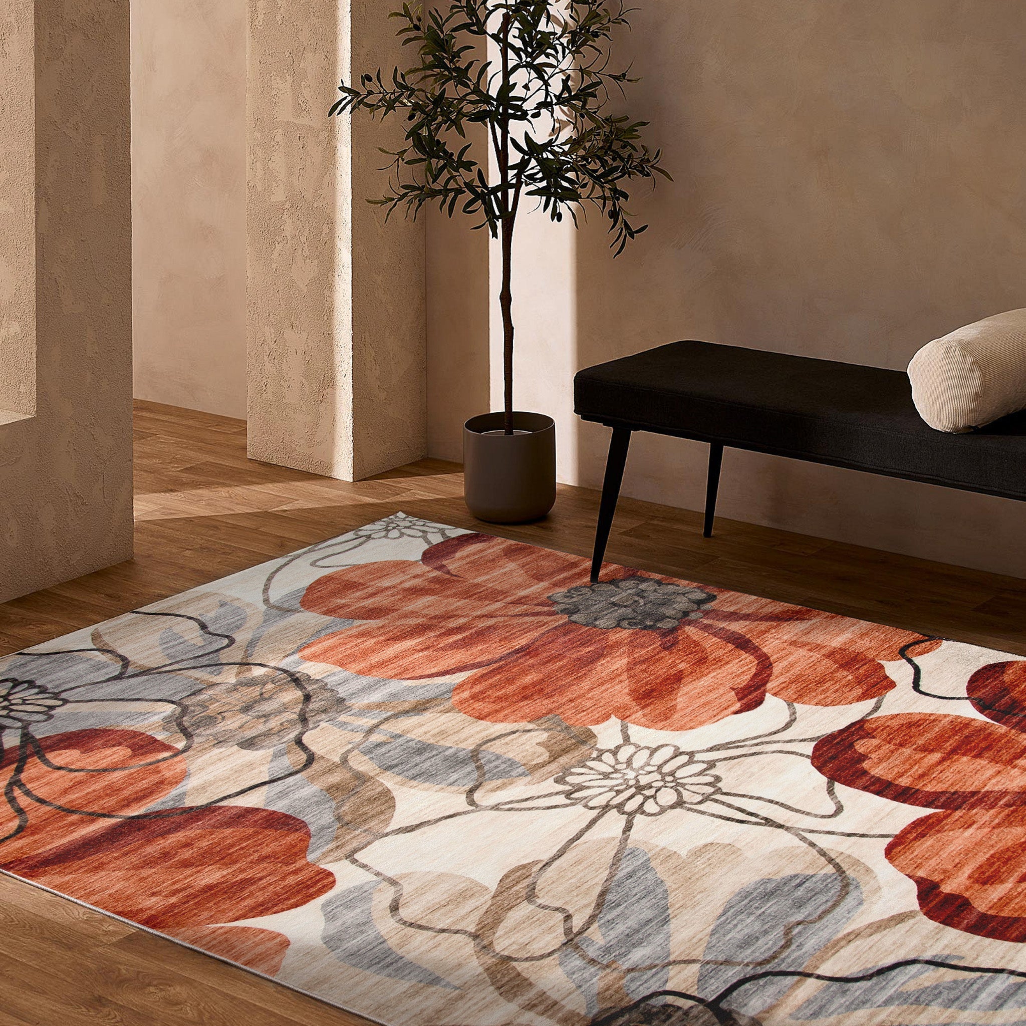 Area Rugs with Botanical Prints: A Stylish and Nature-Inspired Addition ...