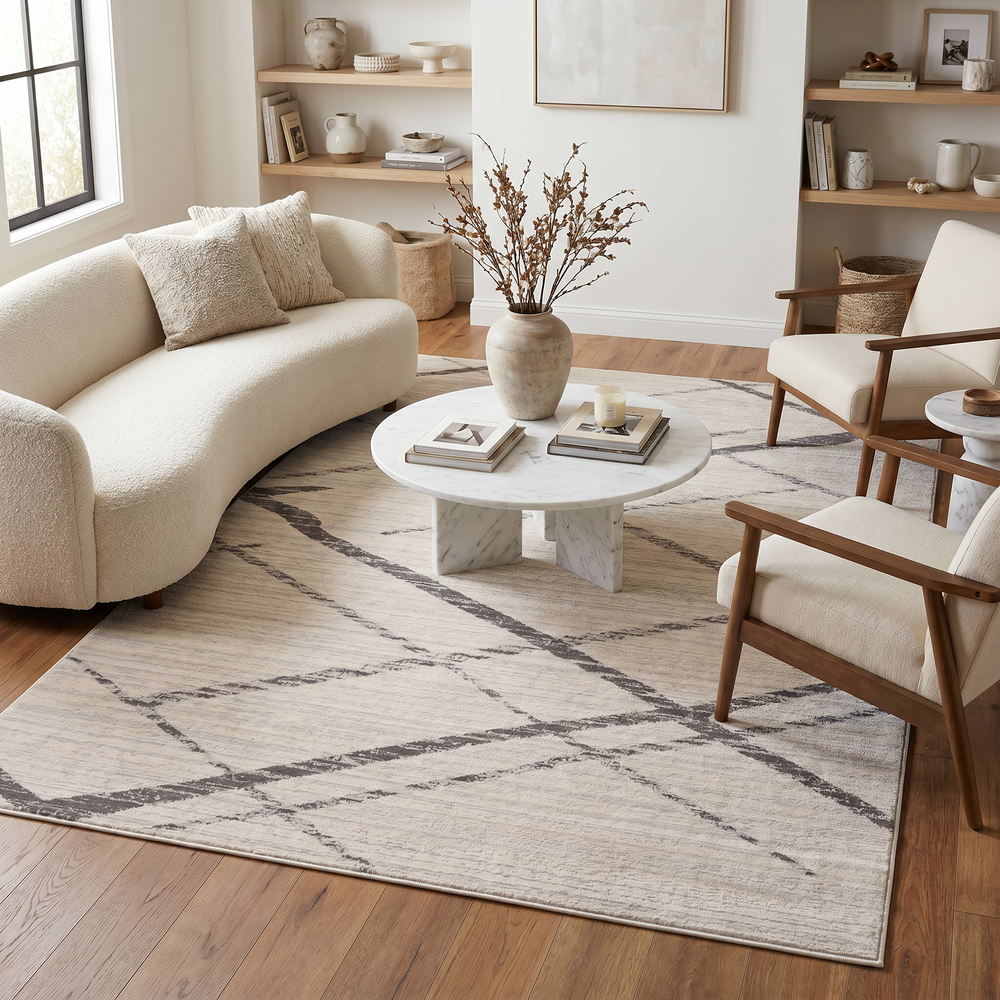 How to Choose a Rug for a Bay Window (Size, Shape & Style)