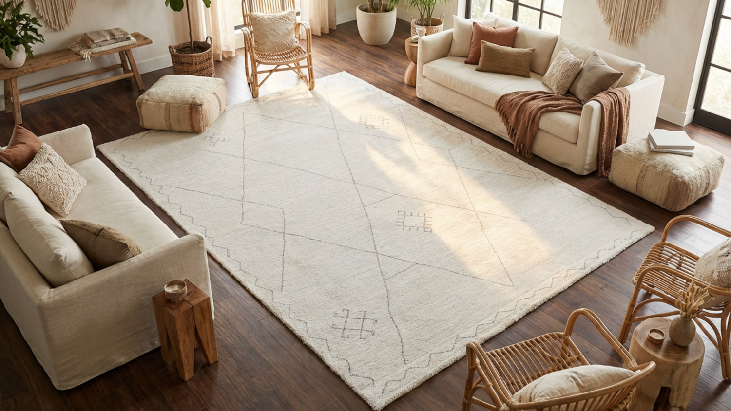 Moroccan and Boho Rugs