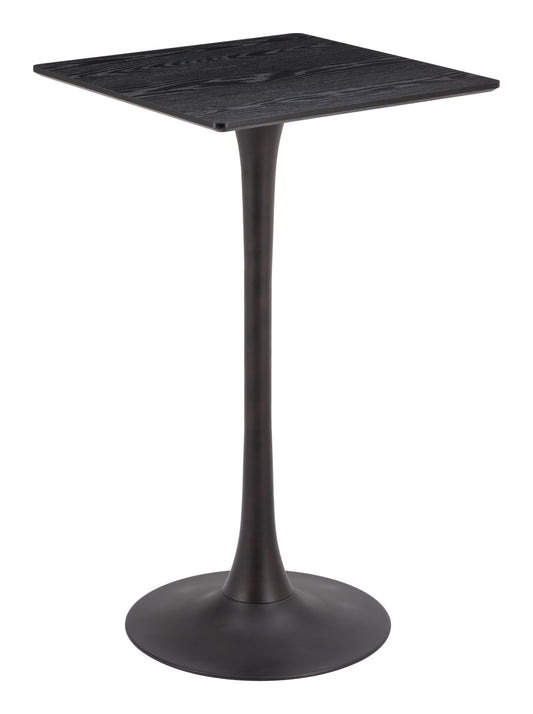 Bar Table Black - Elegant & Durable Dining Table for Stylish Spaces
