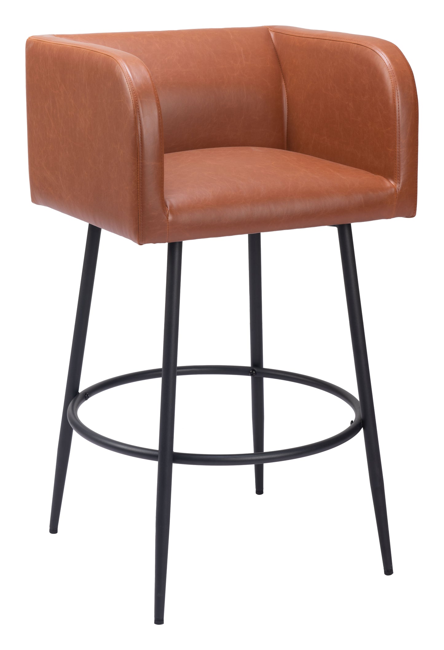 Tabouret de bar Horbat (lot de 2) marron