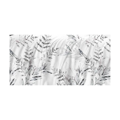 100% Jacquard Micro Grey Duvet Cover Set