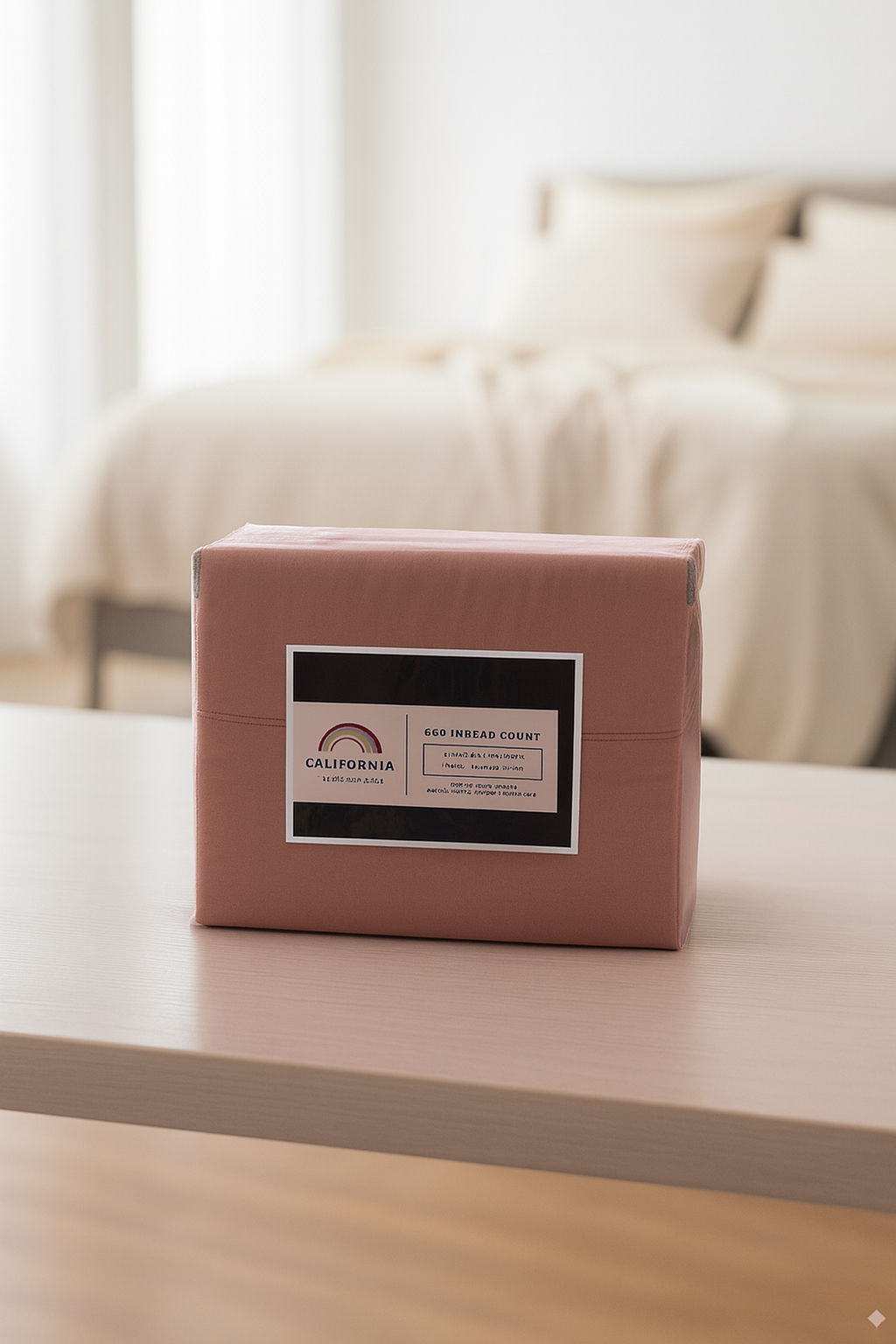Rug Branch California Cotton Club Sheet Set-Pink