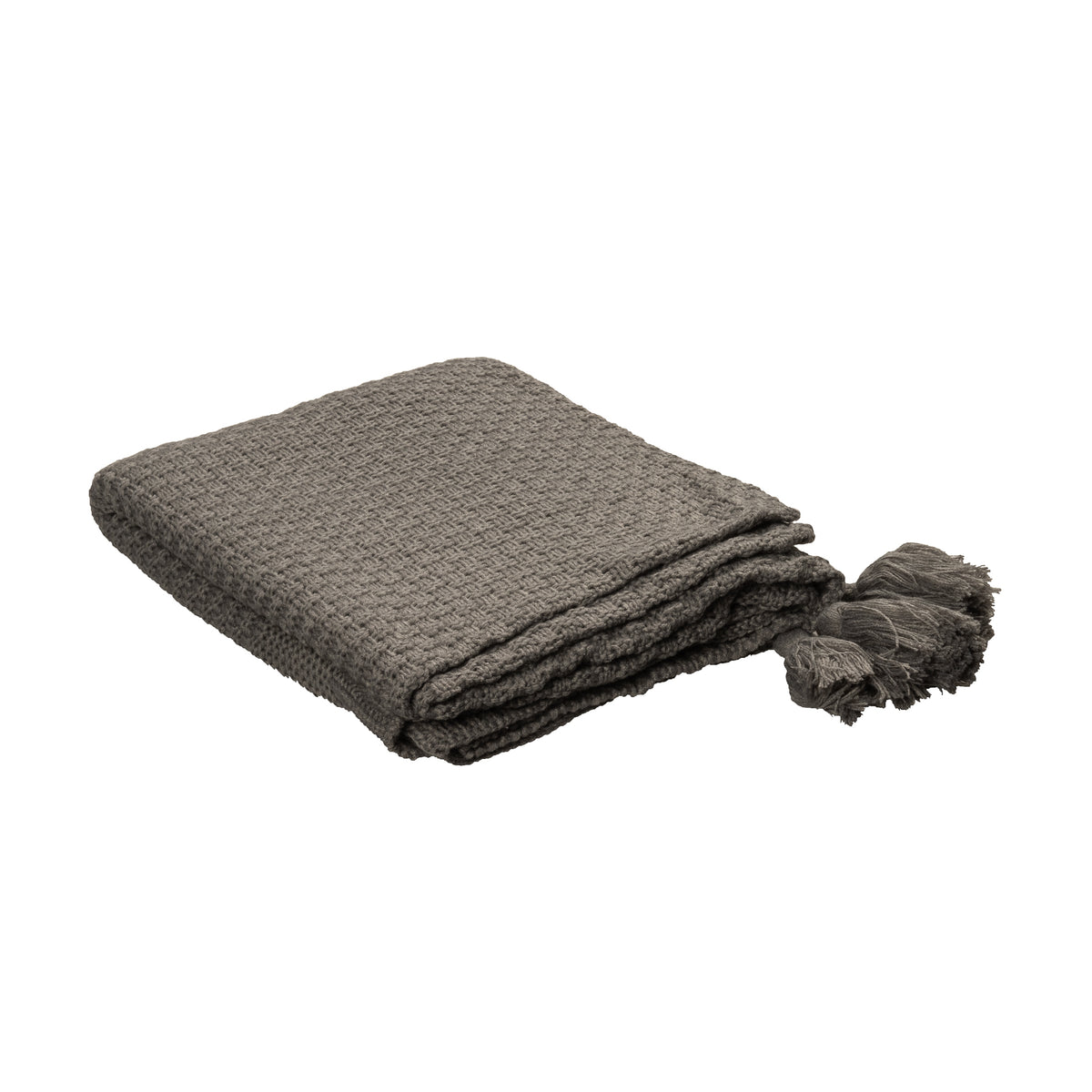 Decorative Throw Dark Grey