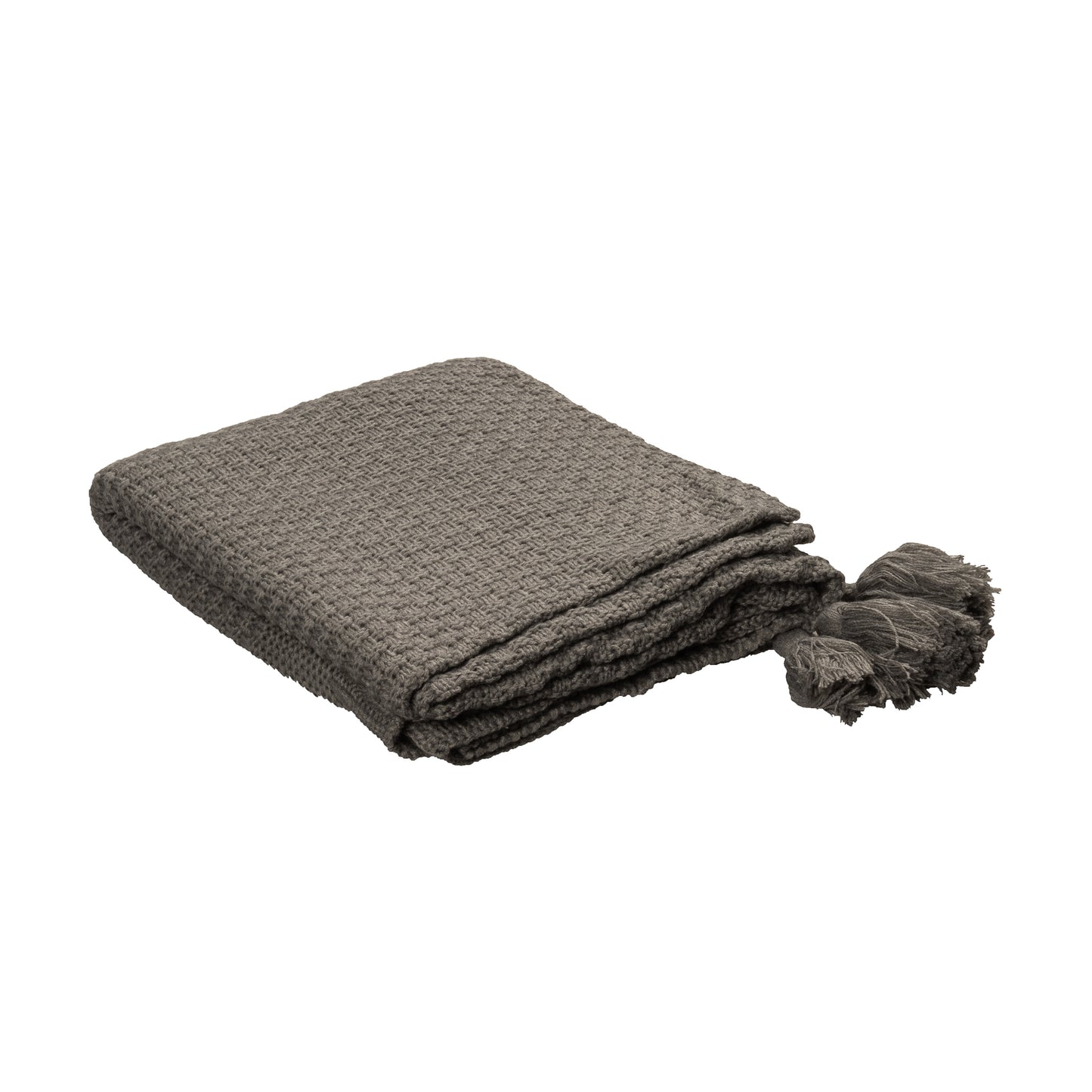 Decorative Throw Dark Grey