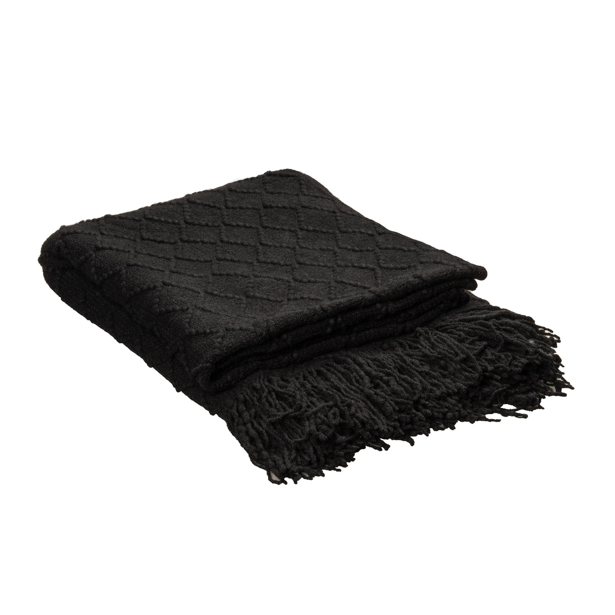 Decorative Throw Black