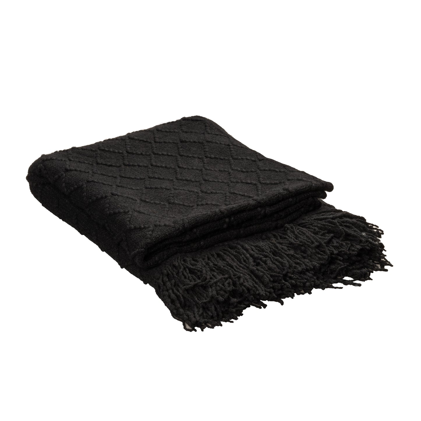 Decorative Throw Black