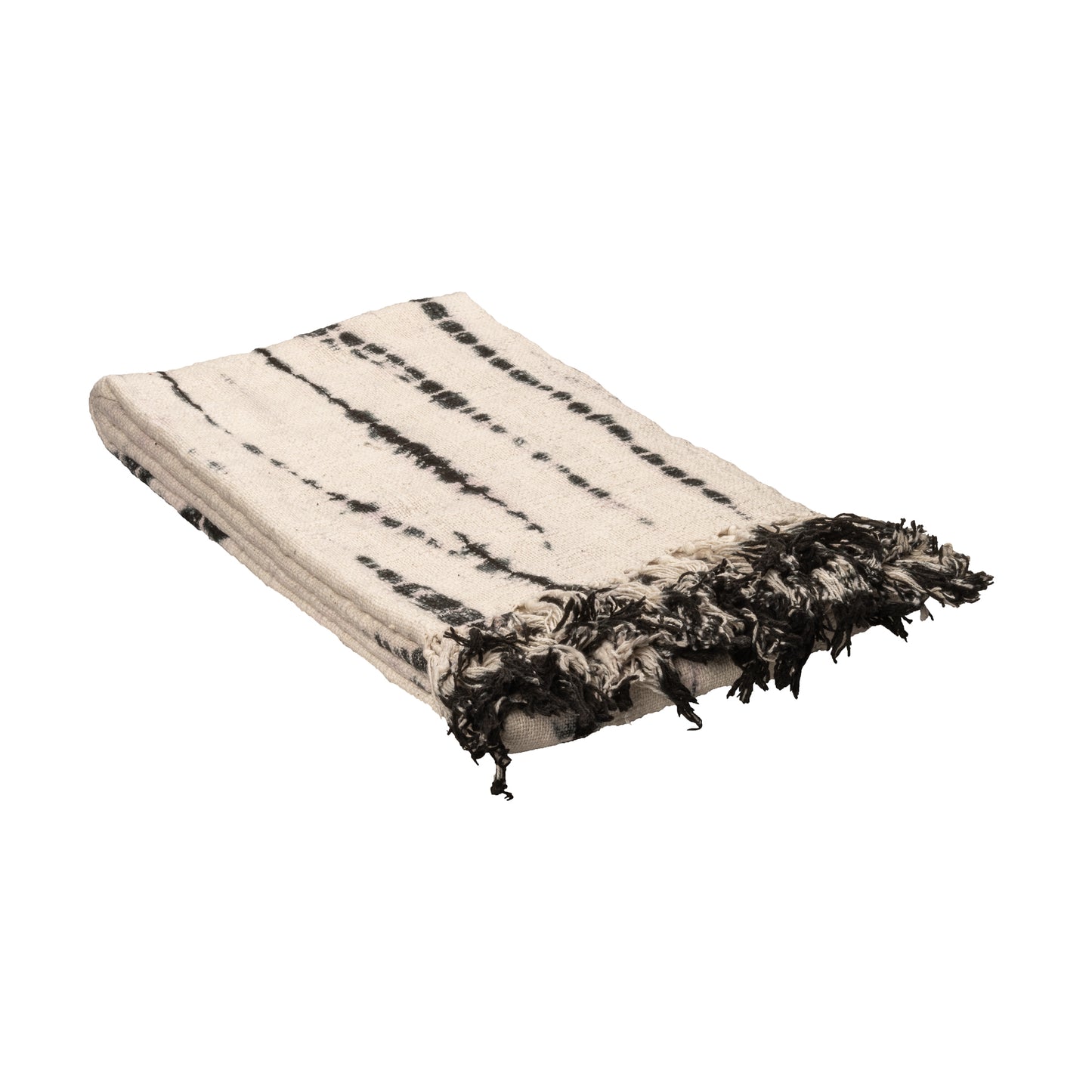 Decorative Throw Black and white
