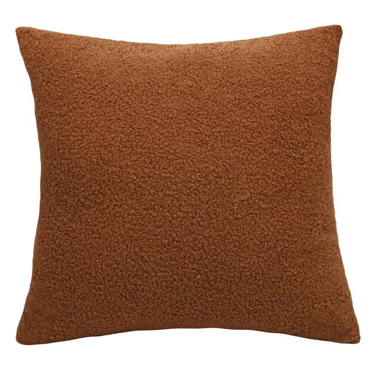 Textured Tan Pillow with Insert & Cover