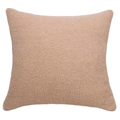 Textured Greige Pillow with Insert & Cover