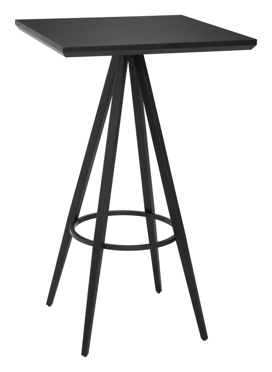 Bar Table Black - Elegant & Durable Dining Table for Stylish Spaces