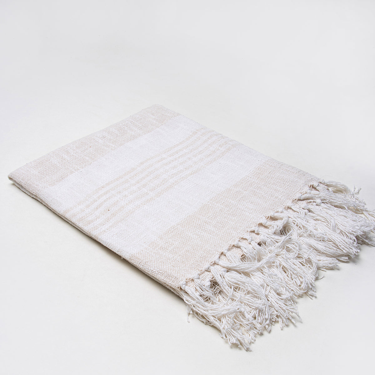 Decorative Throw Ivory
