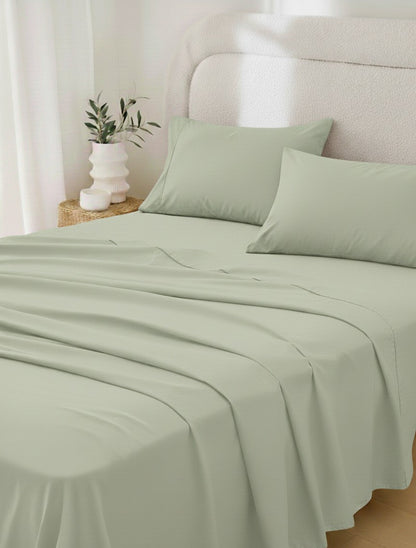 Rug Branch California Cotton Club Sheet Set - Sage
