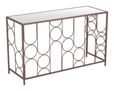 Console Table Bronze - Elegant & Durable Dining Table for Stylish Spaces