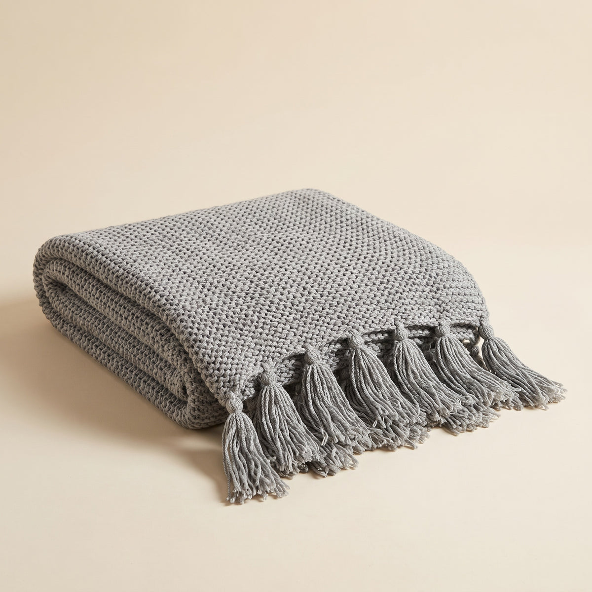 Alden Acrylic Grey Throw