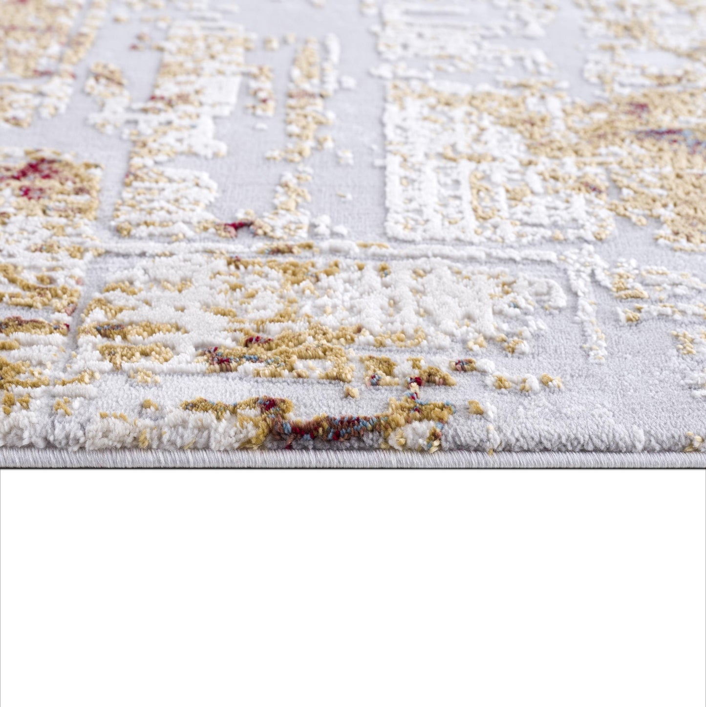Vogue Abstract Contemporary Beige Rug