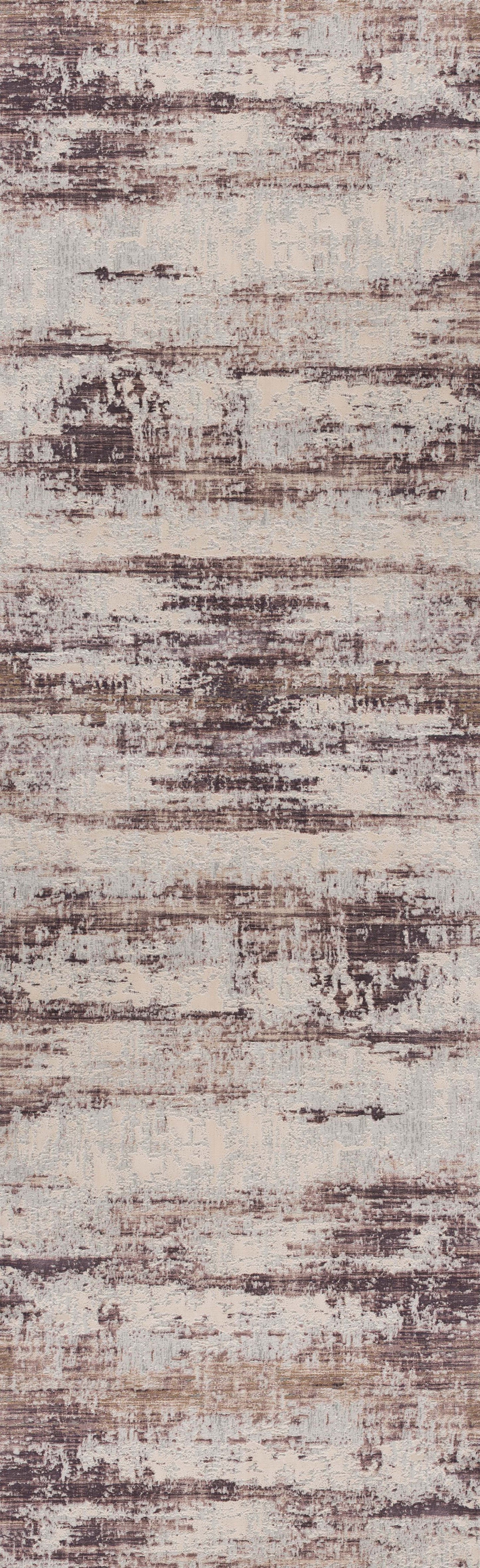 Alfombra contemporánea abstracta violeta de Vogue