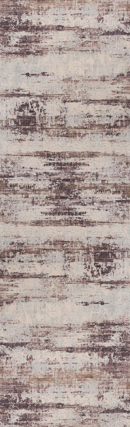 Alfombra contemporánea abstracta violeta de Vogue
