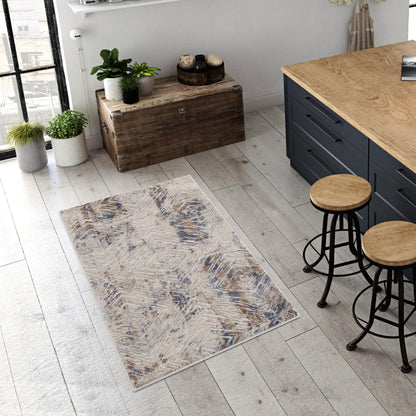 Vogue Coastal Contemporary Navy Rug