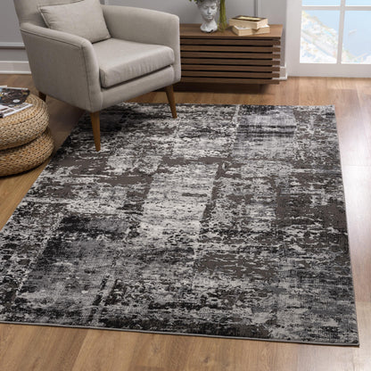 Vogue Scandinavian Contemporary Grey Rug