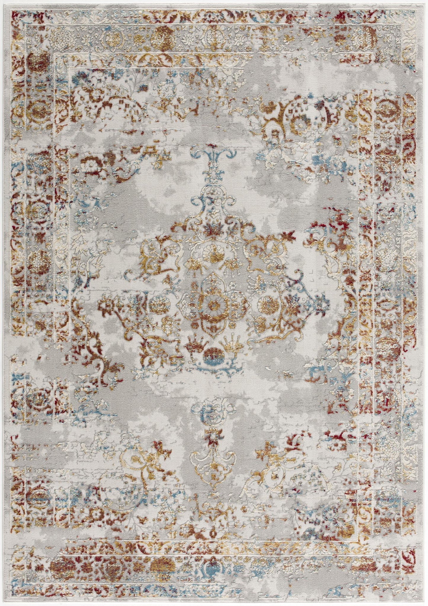 Vogue Transitional Contemporary Grey Rug