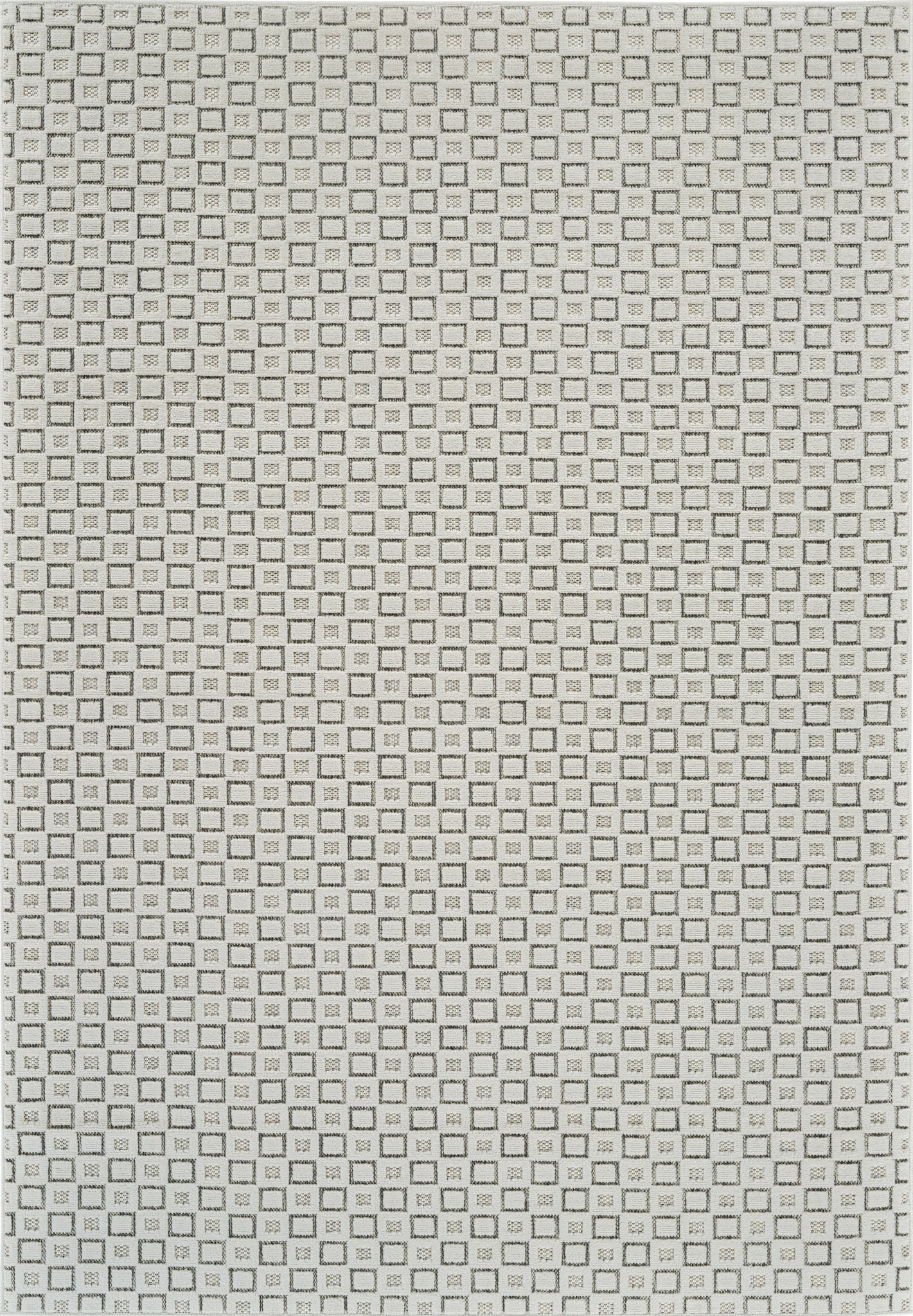 Tapis crème moderne abstrait Maise