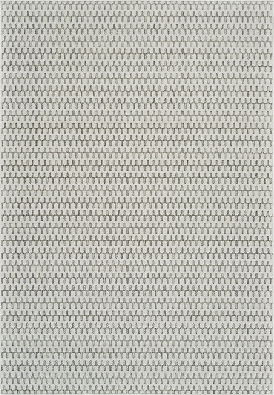 Tapis crème moderne abstrait Maise