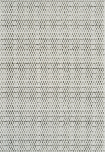 Safi Geometric Contemporary Cream and Beige Indoor Rug