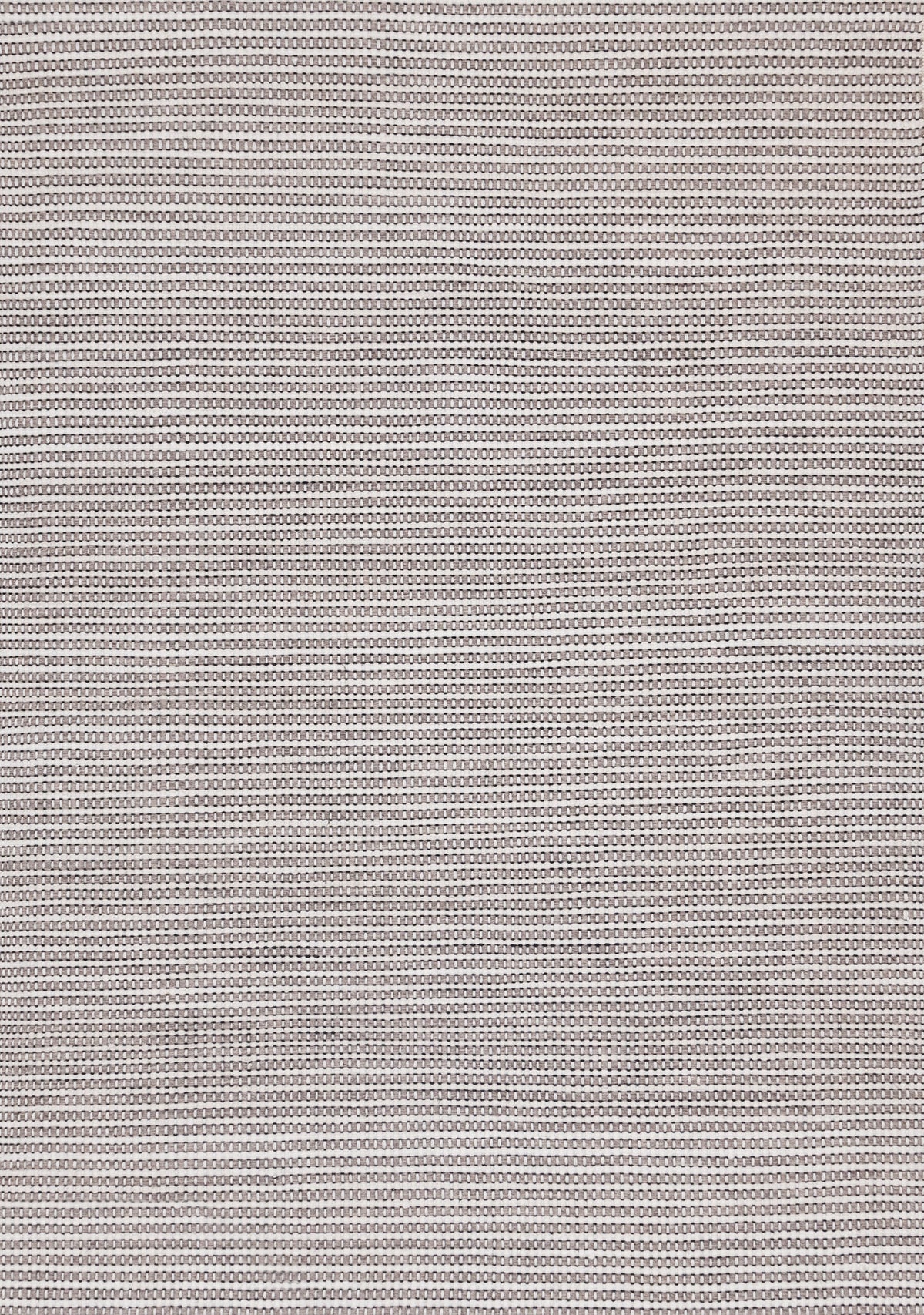 Winston Striped Contemporary Taupe and White Indoor Rug