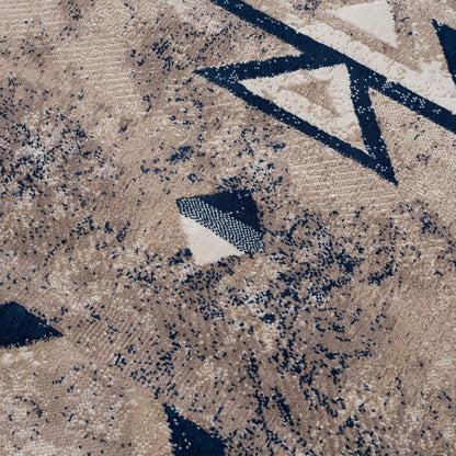 Alfombra contemporánea boho del suroeste para interiores