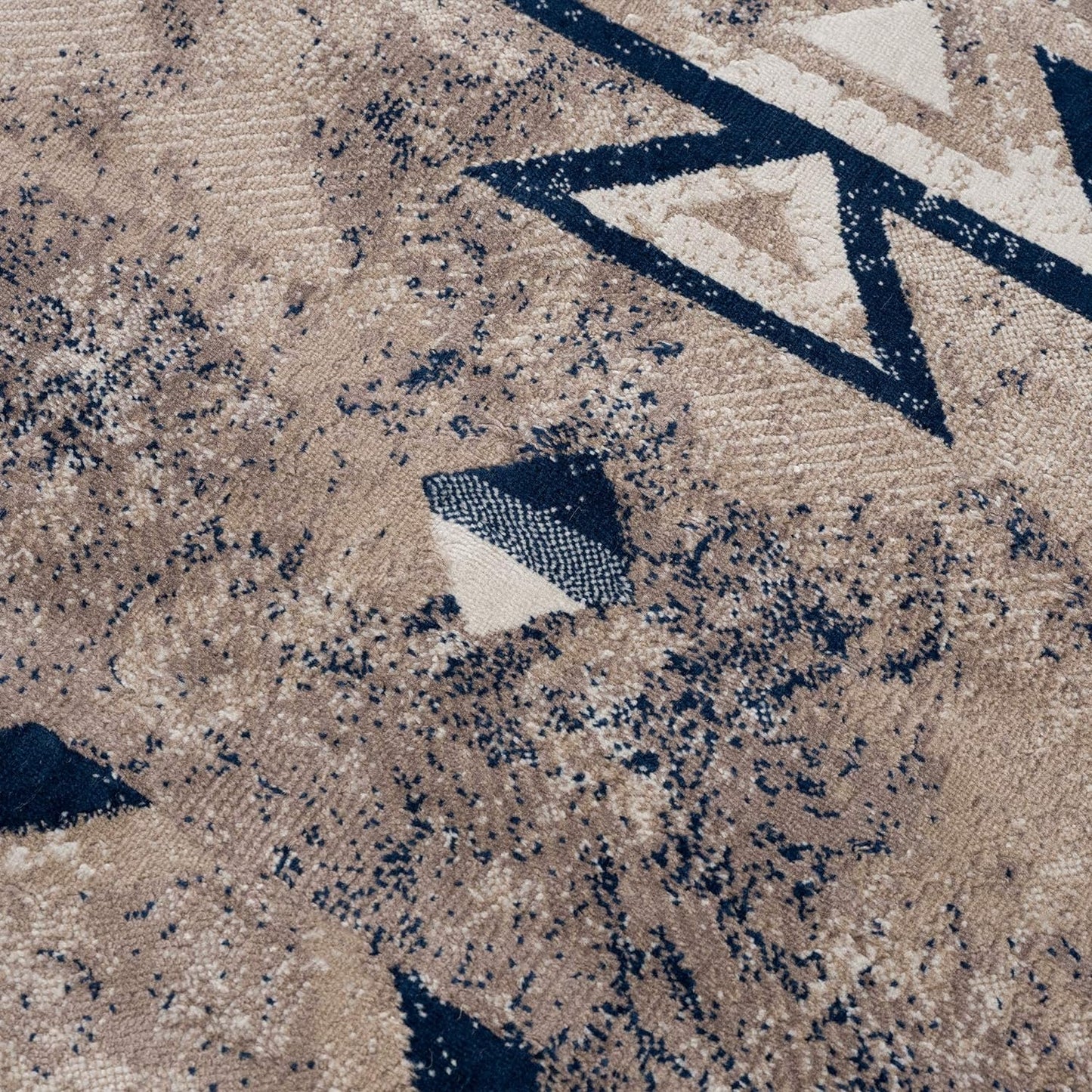 Tapis Bleu Sud-Ouest Havana Boho