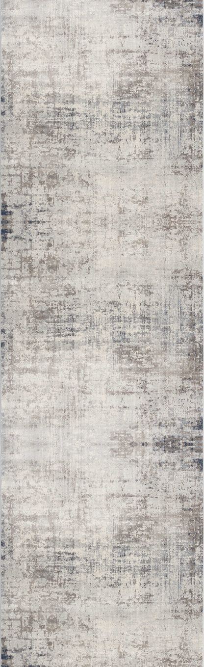 Havana Abstract Contemporary Blue Rug