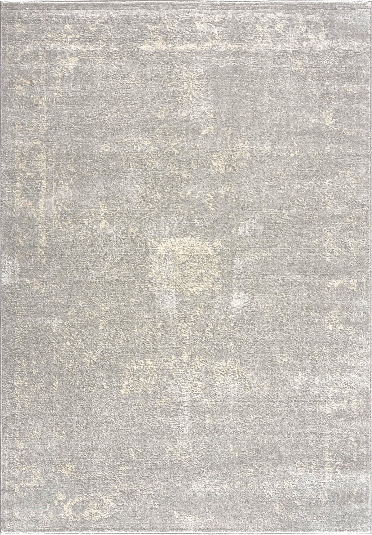 Alfombra de interior contemporánea Safir Abstract en gris y beige