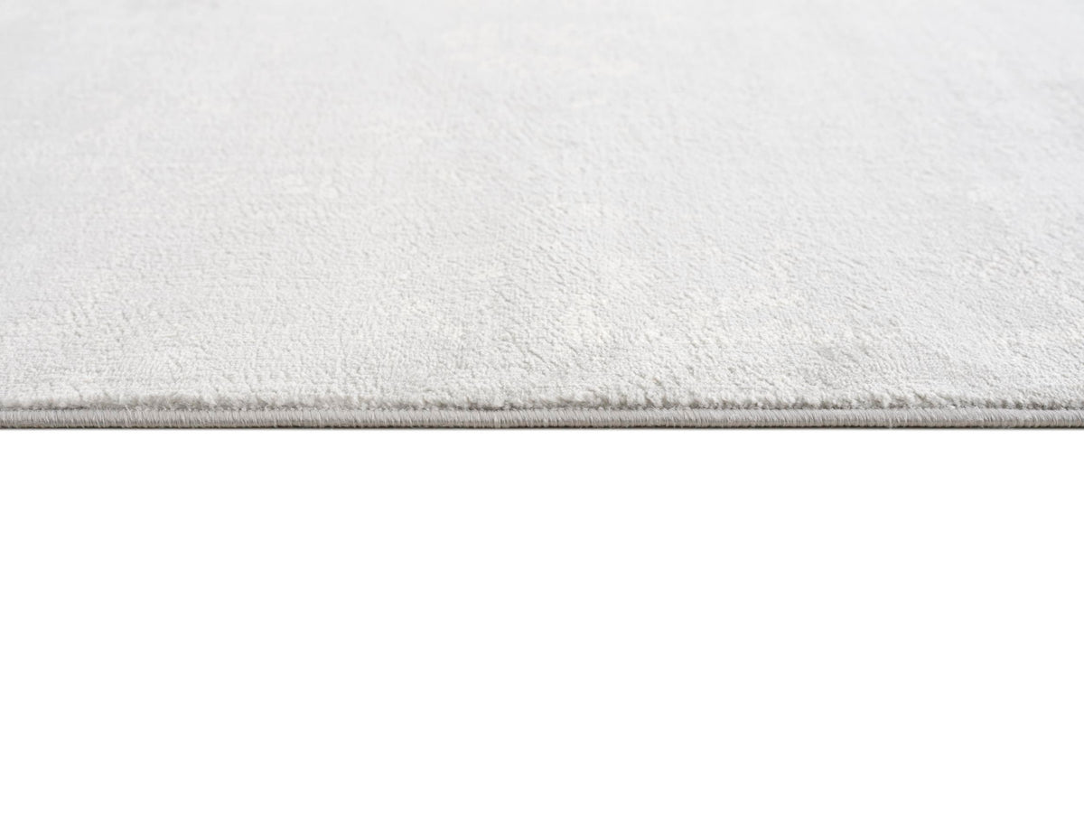 Alfombra de interior contemporánea Safir Abstract en gris y beige