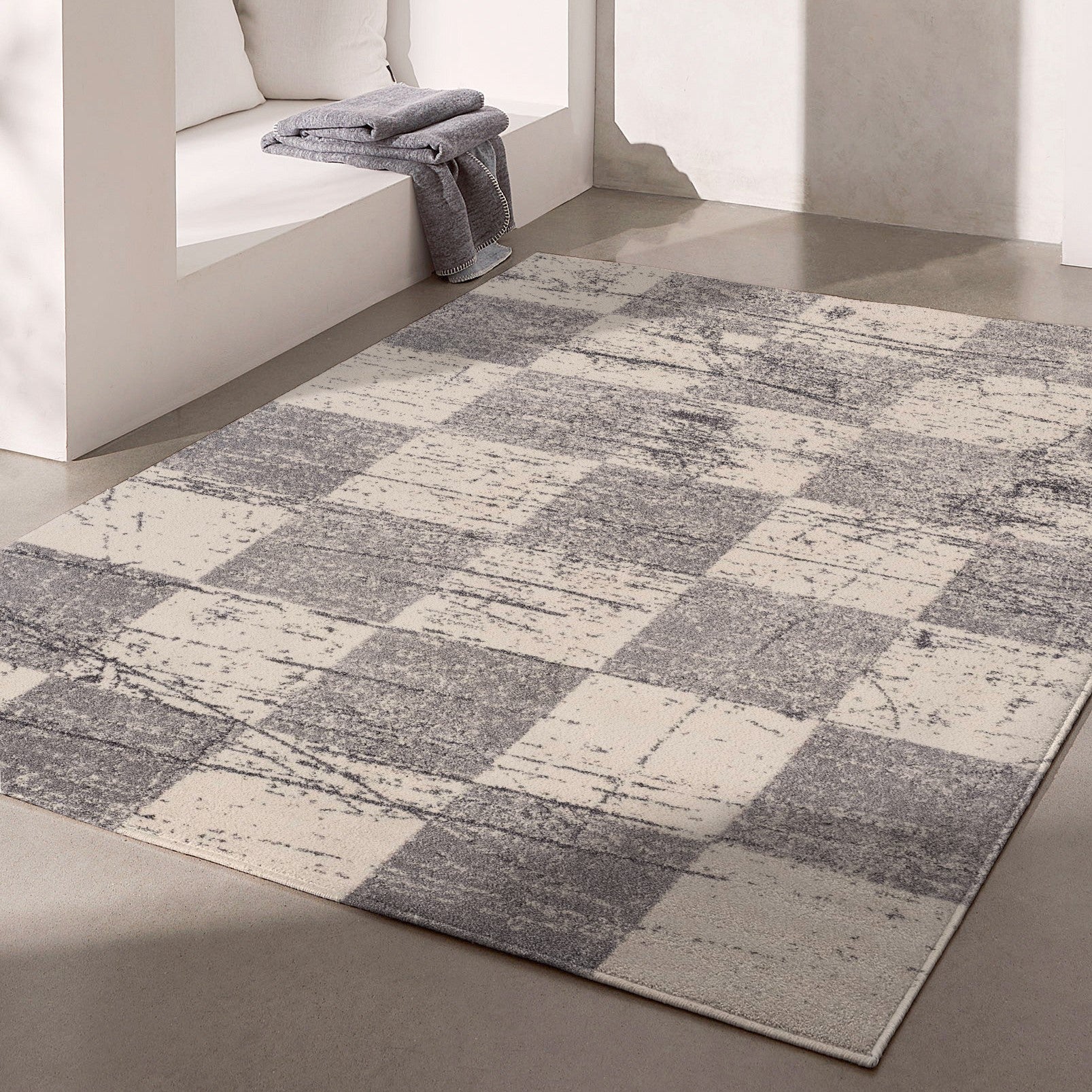 Contemporary Geometric Indoor Area Rug