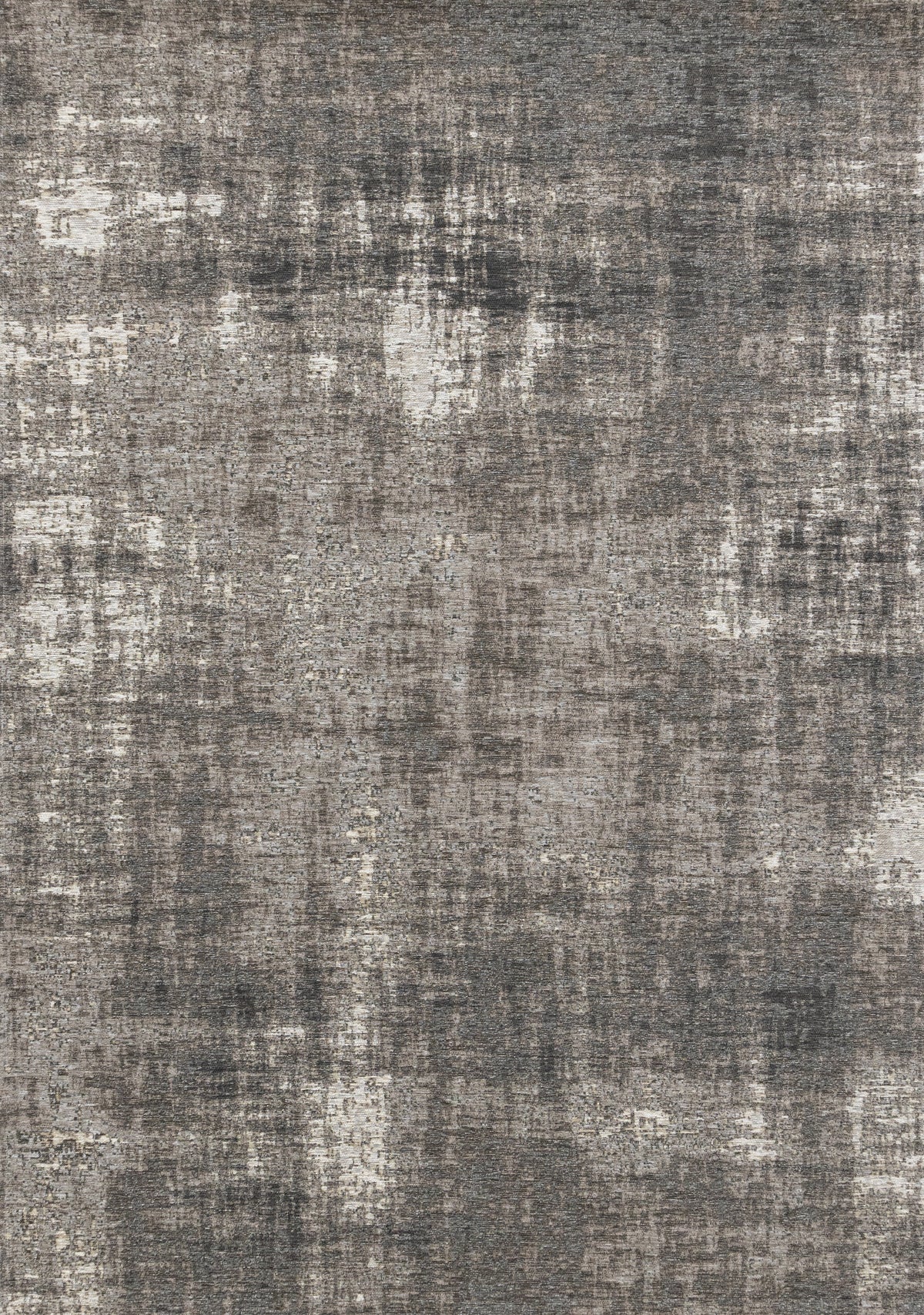 Tapis moderne organique gris