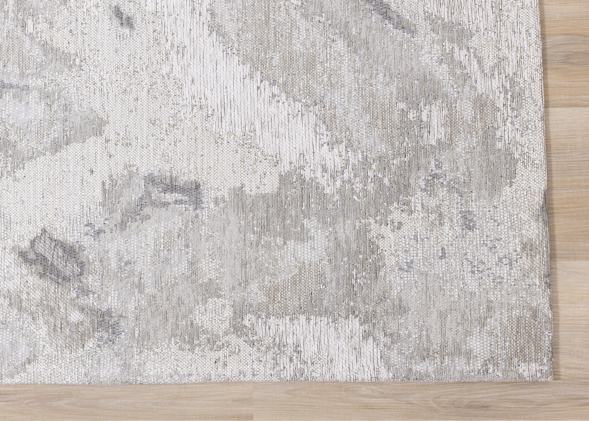 Modern Organic Cream Area Rug
