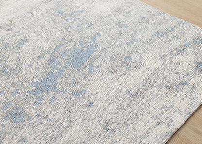 Contemporary Organic Cream Area Rug