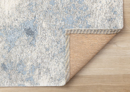 Contemporary Organic Cream Area Rug