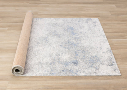 Contemporary Organic Cream Area Rug