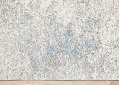 Contemporary Organic Cream Area Rug