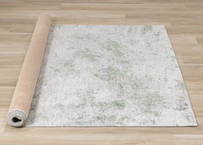 Modern Organic Cream Area Rug