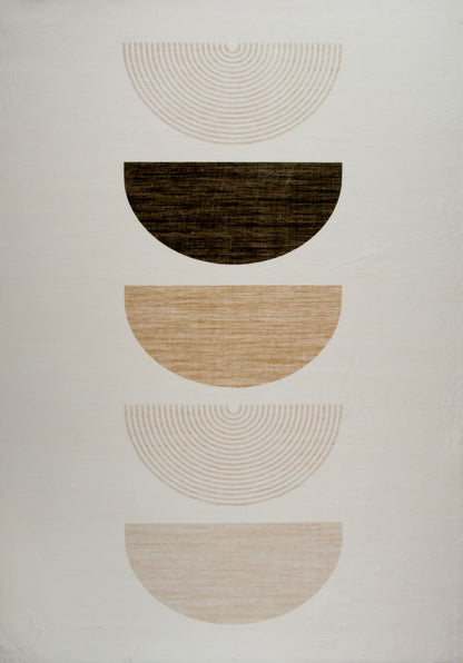 Alfombra de juego bohemia de Soft Steps Playtime, color crema
