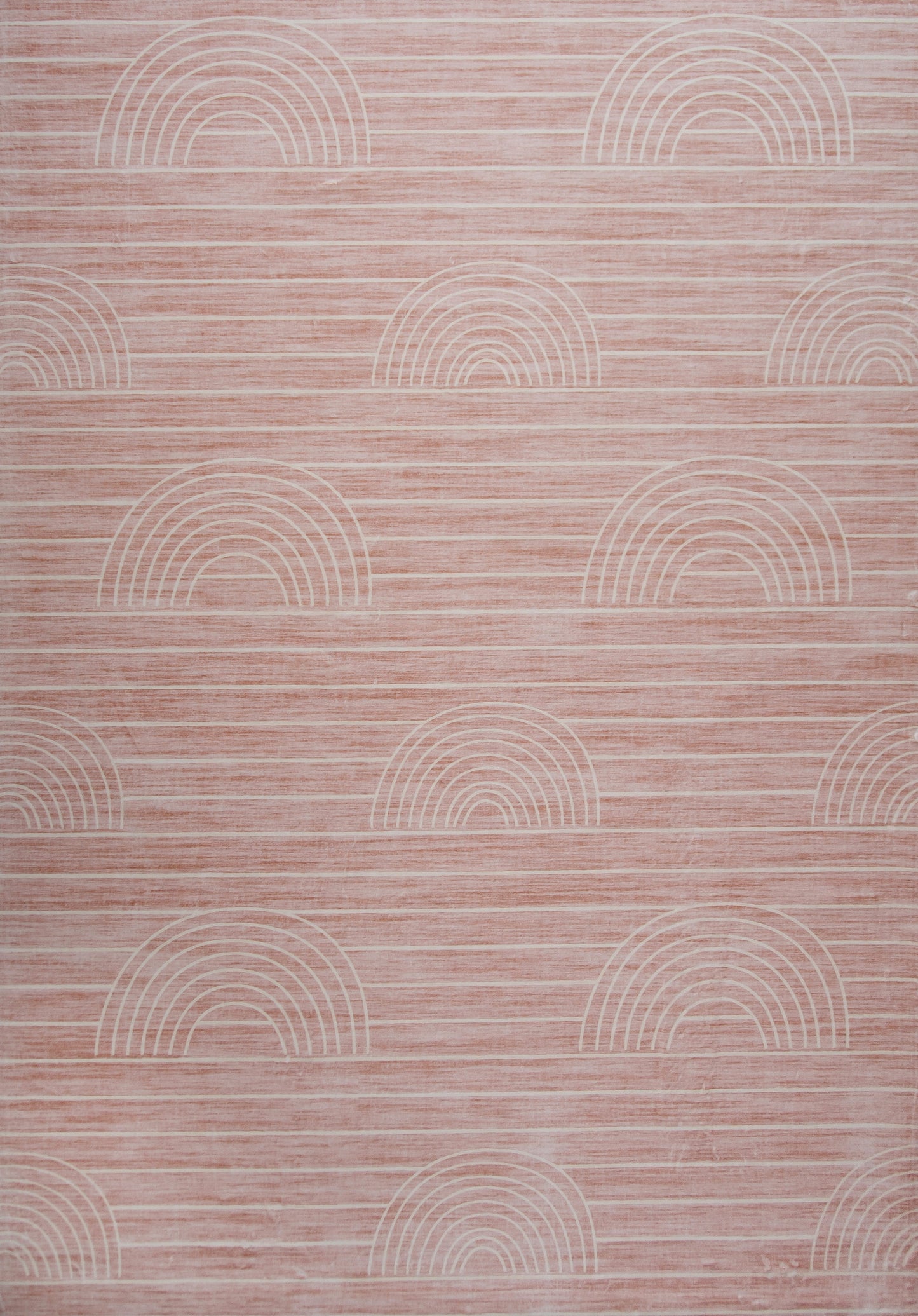 Tapis de jeu arc-en-ciel Soft Steps Playtime, tapis doux rose