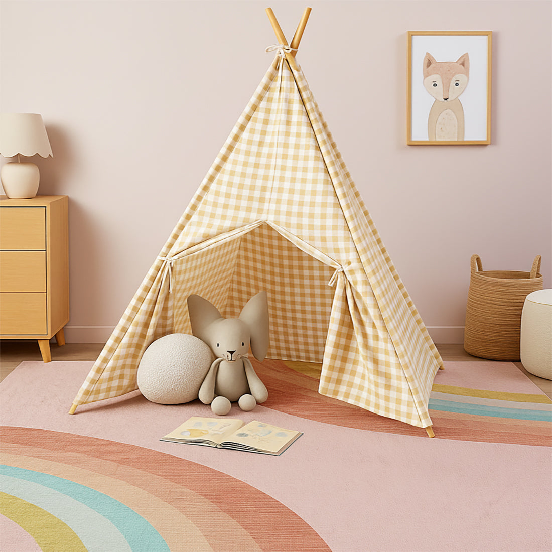 Alfombra Solara color rosa ruborizado