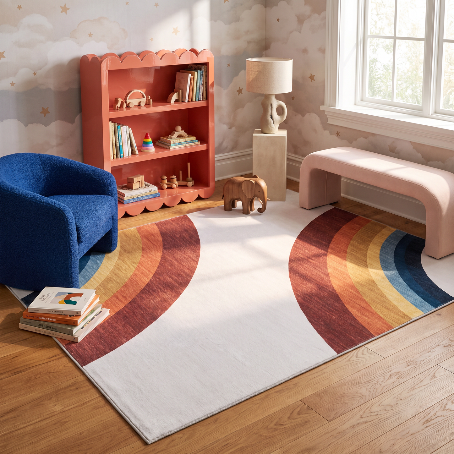 Alfombra Solara Ember Red